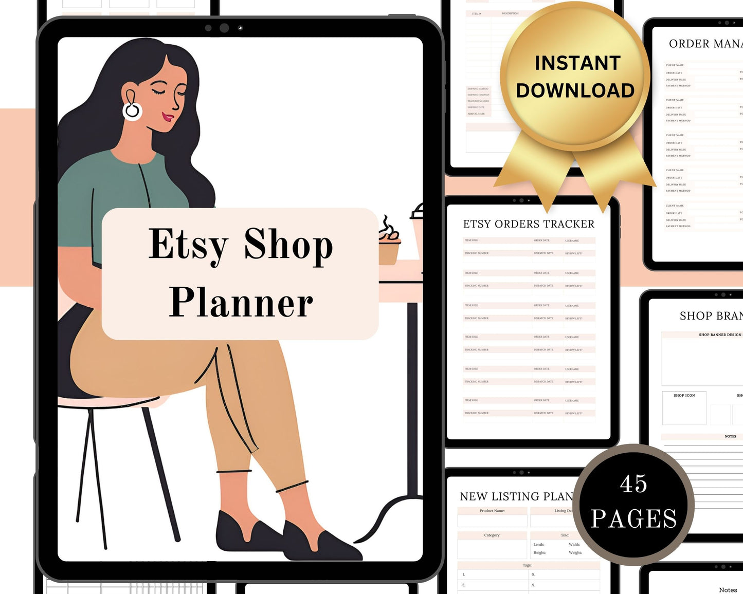 MRR & PLR Etsy Shop Planner