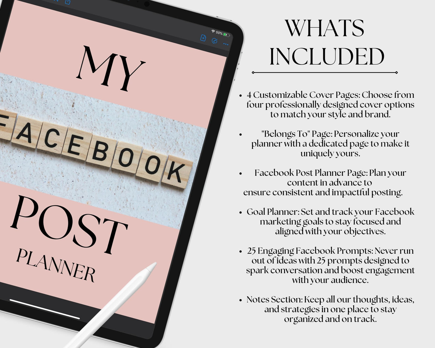 My Facebook Post Planner