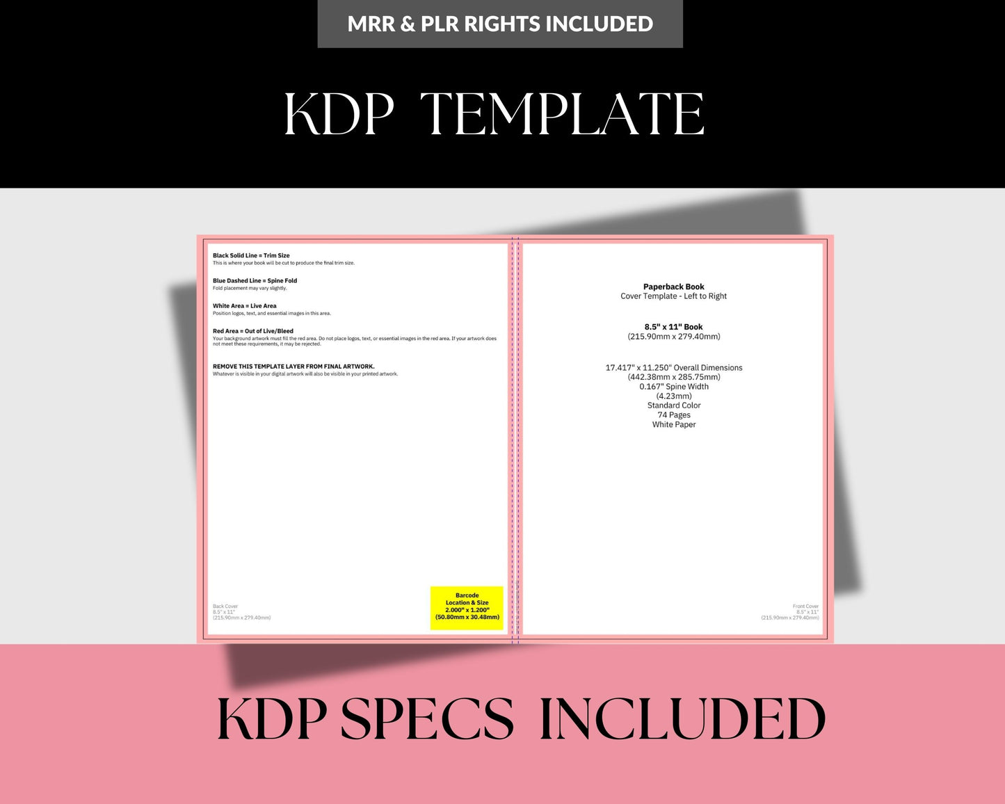 Digital Product Planner | 74 Pages | Ready for KDP Amazon Book Publishing