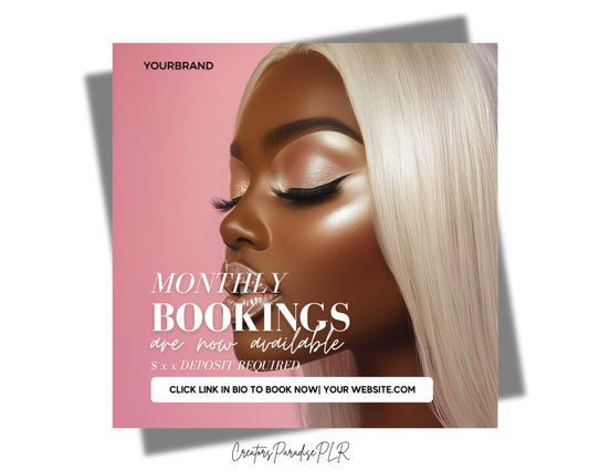 MAKE UP FLYER, Beauty Flyer, Instagram Flyer, Social Media Flyer, Digital Marketing, Brand Flyer