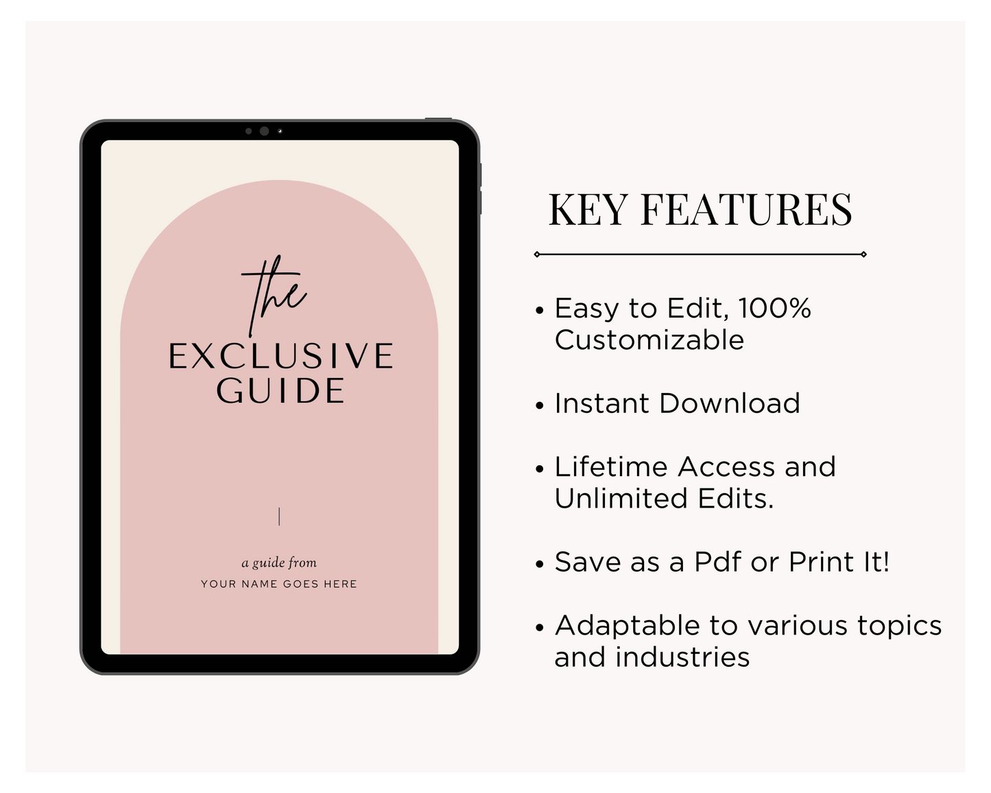 Guide/Ebook Template |Canva | Business Guide Template |Canva Template| Lead Magnet | Course Creator Template