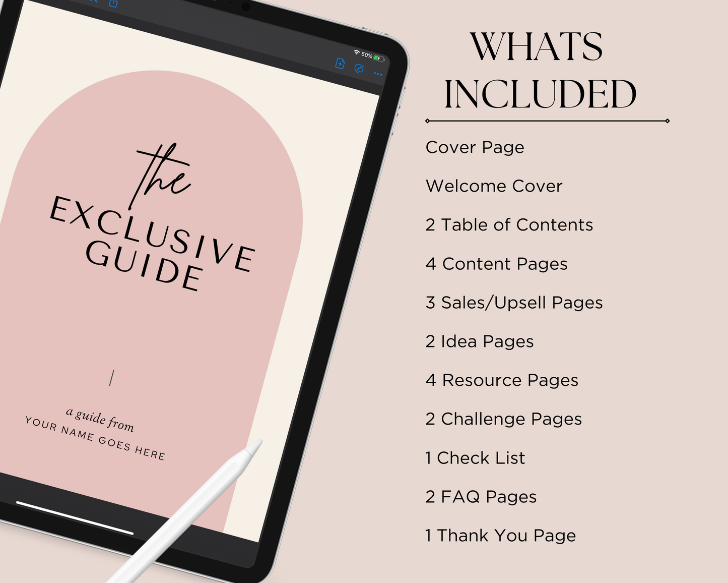 Guide/Ebook Template |Canva | Business Guide Template |Canva Template| Lead Magnet | Course Creator Template