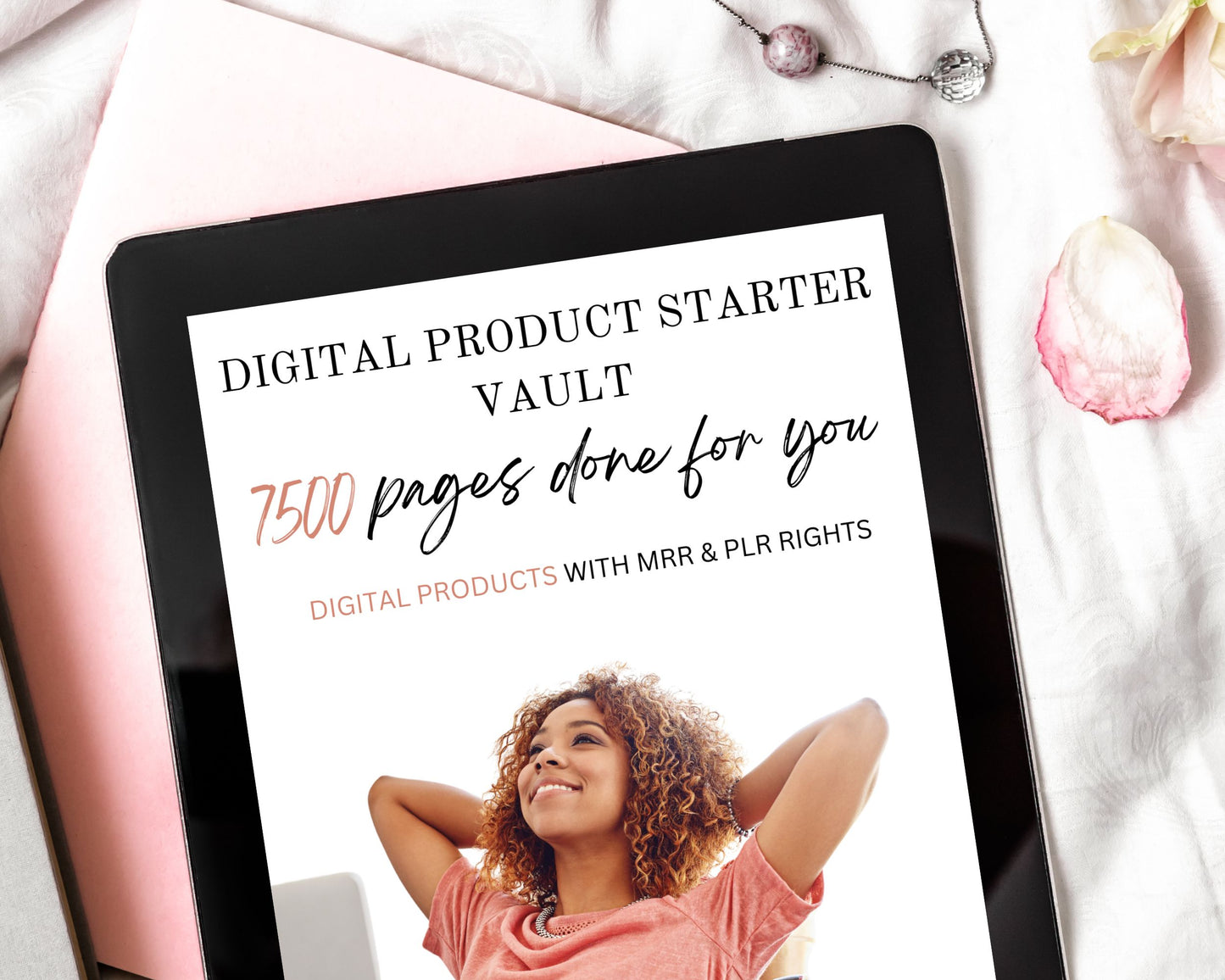 7500 + Done For You MRR PLR Digital Product Starter Vault Bundle DFY Templates w/ Master Resell Rights Bonus Guides Included (Copy)